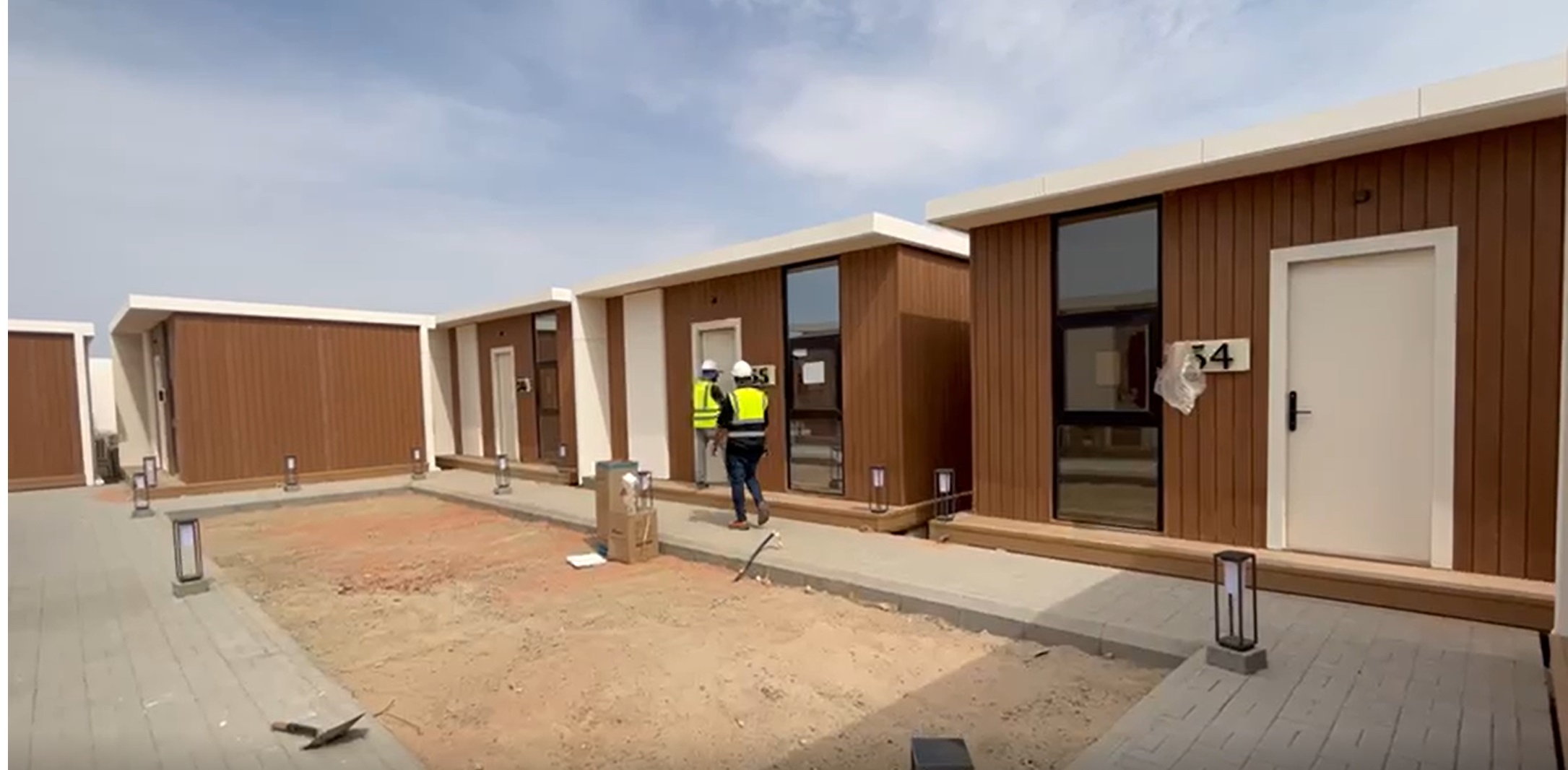 Skyline Porta Cabin factory manufacturing portable cabins in Jeddah